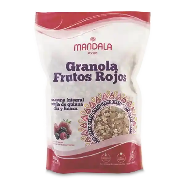 Mandala Granola Frutos Rojo