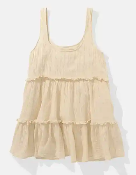 Vestido Mujer Beige Talla Medium American Eagle 7920207