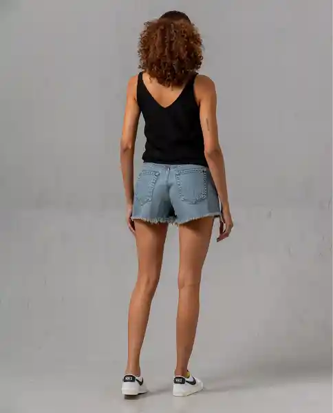 Short Mujer Azul Talla 14 Rifle