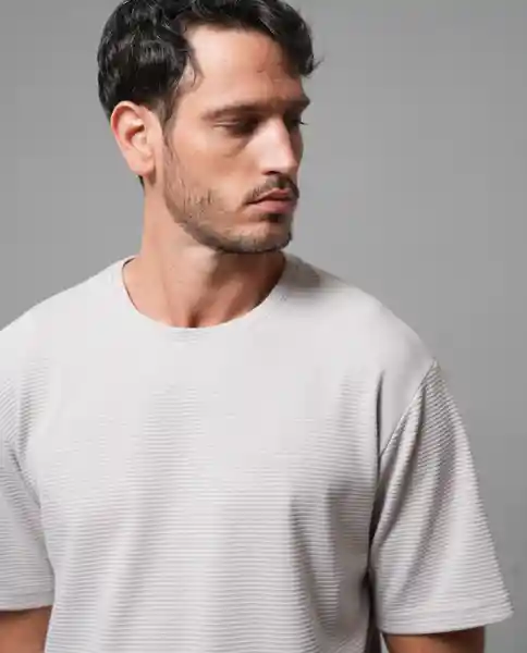 Camiseta Hombre Gris Talla M 103G010_GGRI144203 Rifle