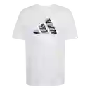 Adidas Camiseta C Camo Logo T Manga Corta Hombre Blanco Talla M
