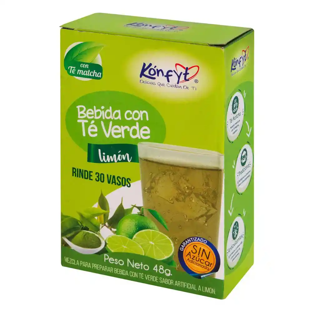 Konfyt Bebida en Polvo con Te Verde Matcha