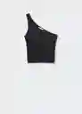 Top Q7Top Negro Talla 21 Mango Teen Girl Mango