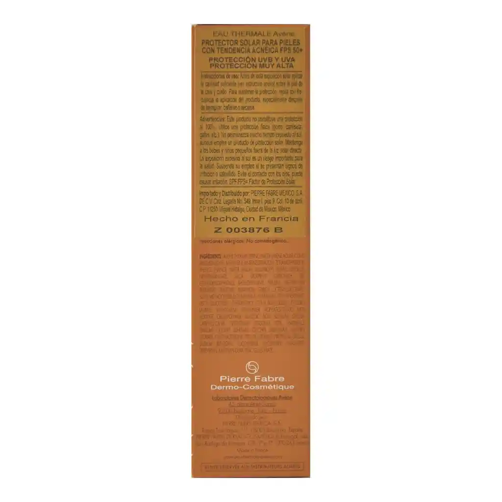  Avene Cleanance Protector Solar Spf 50+ 