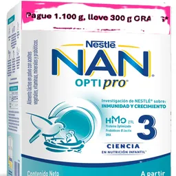 Nan Leche Optipro 3 Con Hmox 1100+