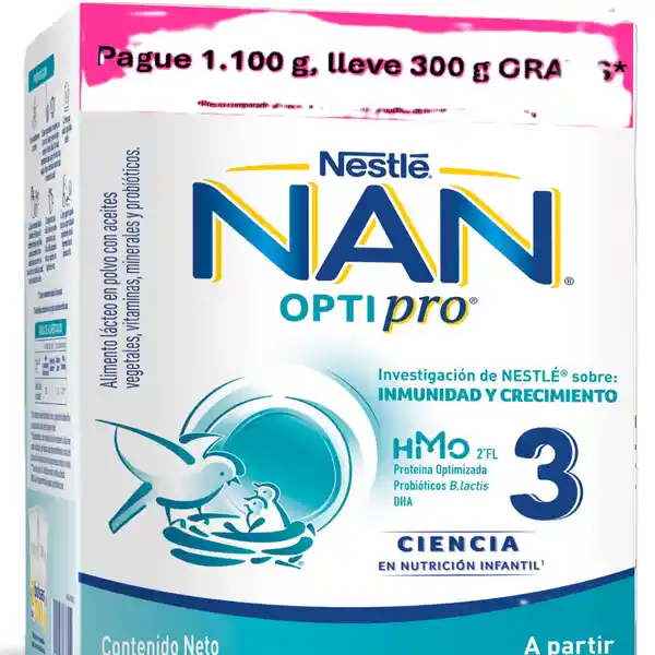 Nan Leche Optipro 3 Con Hmox 1100+
