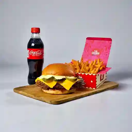 Combo Que Chicken Hot Cheese Sandwich