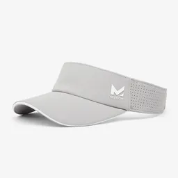 Mission Gorra Visor Rígida Con Enfriamento Gris Claro