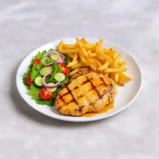 Pechuga a la Plancha Gratinada
