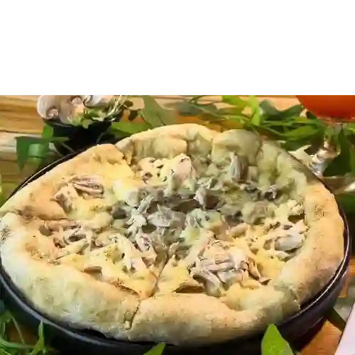 Pizza Pollo Champiñón