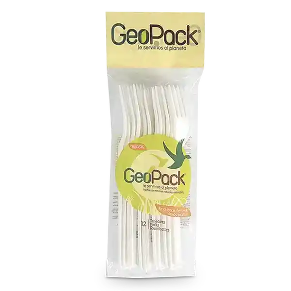 Geopack Tenedor Biodegradable