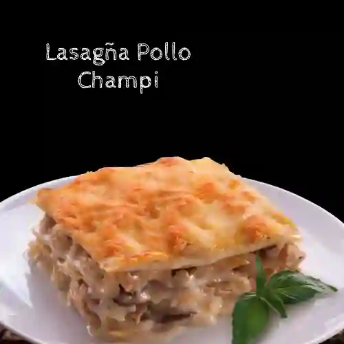 Lasagna Pollo Champiñón