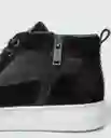 Tenis Hi Top Shimmer Negro Sombrio Ultraoscuro 37 Chevignon
