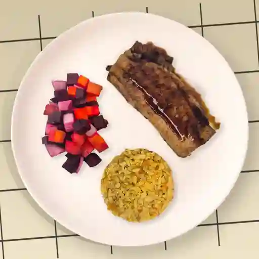 Tilapia a las finas hierbas balanced