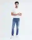 Super Slim Fit -rider Azul Frances Medio Talla 36/32 Hombre Chevignon