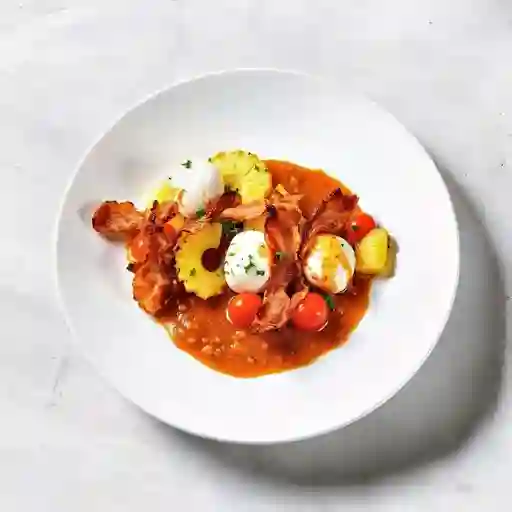 Pizza Familiar Tropicale