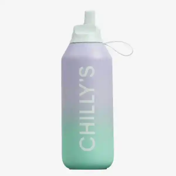 Chillys Botella Térmica Flip Lavanda Turquesa 500 mL