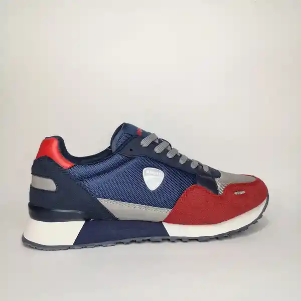 Tenis Zto Fashion Navy Blue Red Talla 12 CL21218 Ducati