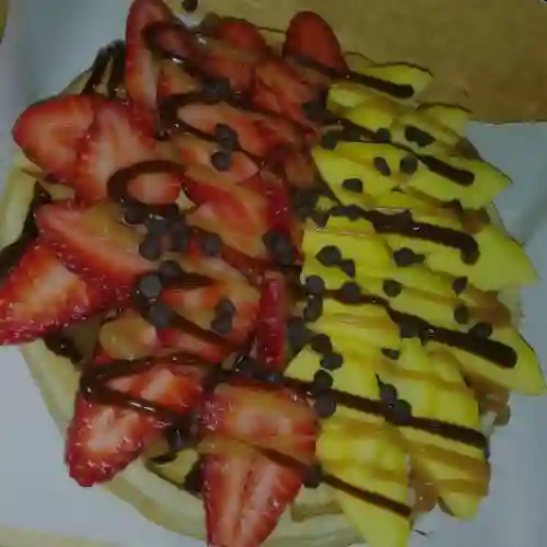Waffle Fresa - Mango