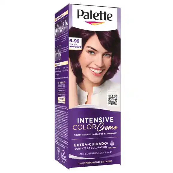 Tinte Palette Color Creme 6-99 Violeta Profundo