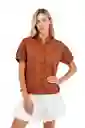 Camisa Palma Toupe XS Mercedes Campuzano