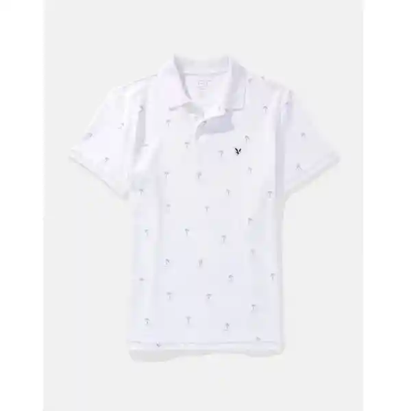 Polo Hombre Blanco Talla X-Small American Eagle 11653394