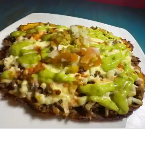 Patacón Gratinado Mixto
