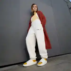 Nike Sandalias Slide Para Natación Blanco de Mujer Talla 6