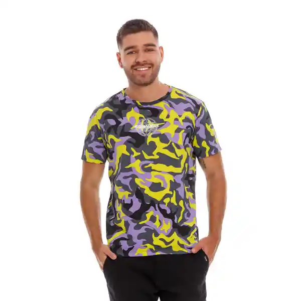 Pilatos Camiseta Manga Corta Camuflaje Multicolor Talla XL