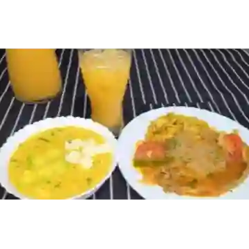 Almuerzo Del Día Pechuga Asada
