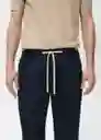 Pantalón Romelino Navy Talla 40 Hombre Mango