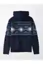 Suéter Hombre Azul Talla SMALL American Eagle