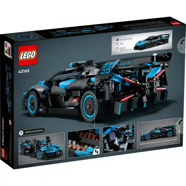 Set Construcción Bugatti Bolide Agile Blue Lego
