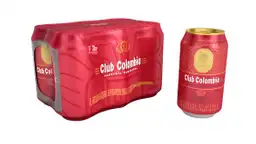 Club Colombia Pack de Cerveza Roja Lata 330 mL x 6 Und