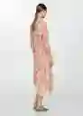 Vestido Clari Crudo Talla S Mujer Mango