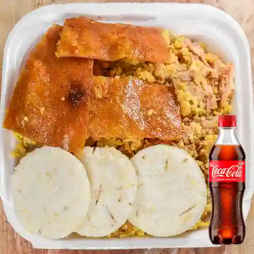 Combo Lechona Kilo + Coca Cola Original 400 ml