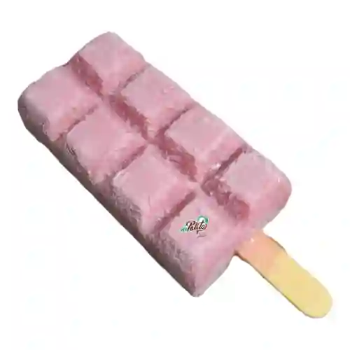 Paleta de postre de mora
