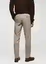 Pantalón Brest Beige Talla 42 Hombre Mango