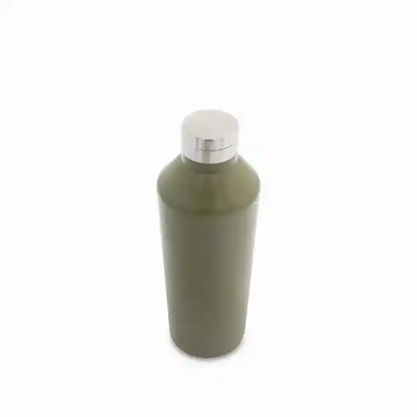 Botella Doble Pared en Acero Verde Oscuro Ambiente Gourmet