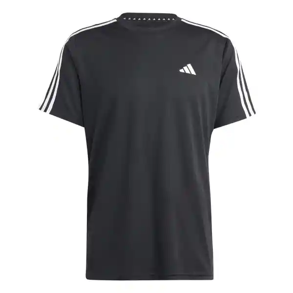 Adidas Camiseta Tr-Es Base 3S T Para Hombre Negro Talla S
