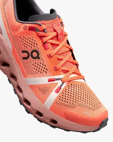 On Zapatos Cloudsurfer Trail 1 Para Mujer Naranja Talla 8