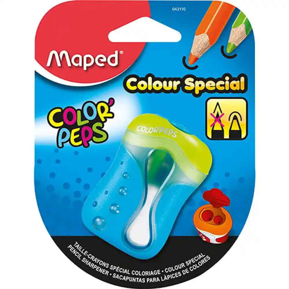 Maped Sacapunta Color Peps 2 Orificios con Depósito 
