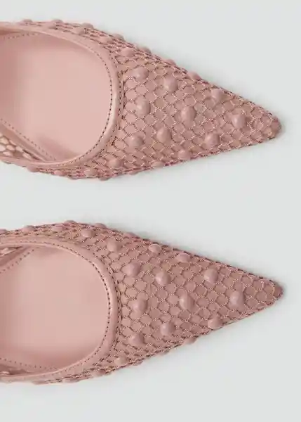 Zapatos Emond Nude Talla 37 Mujer Mango