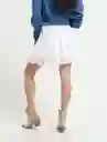  Falda Praga Crudo Puro Claro Mujer Talla S Naf-Naf 