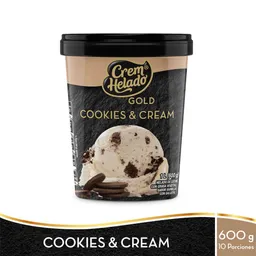 Crem Helado Helado Gold Cookies & Cream