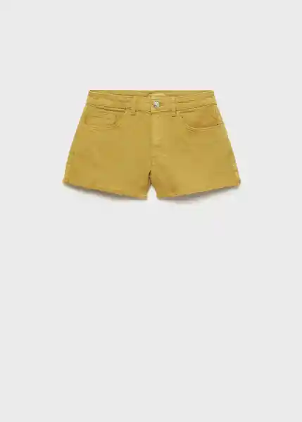 Short Olive Oliva Talla 23 Teen Niñas Mango