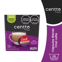 Cápsulas Centto Colcafé Blends Chai Latte 10 Undades x 11.5 g