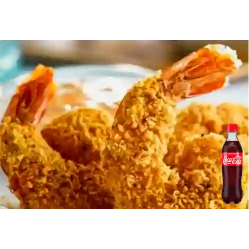 Combo Camarones Crunck +Cocacola Orig 400ml