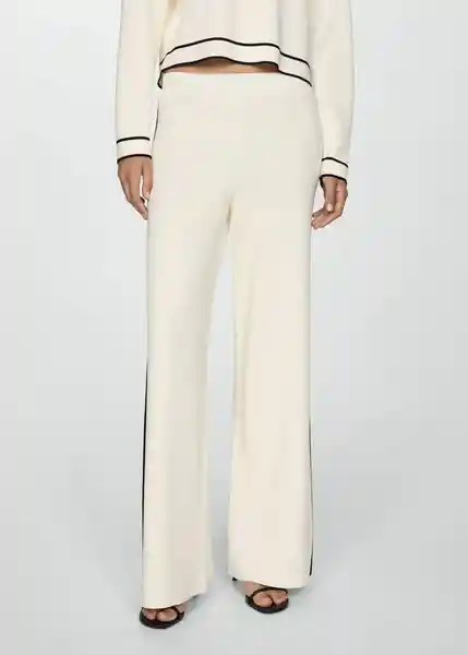 Pantalón Como Crudo Talla S Mujer Mango