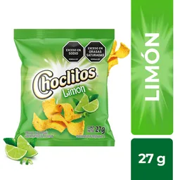 Choclitos Pasaboca de Maíz Sabor a Limón 27 g